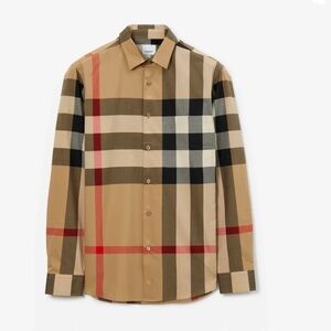 Brand new Burberry Check Cotton Shirt